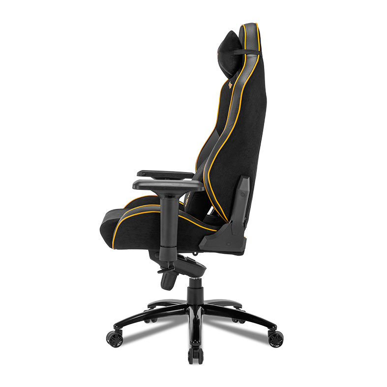 Cadeira Gamer Pichau Omega R10 Ronaldinho, Espuma Moldada, Braco 4D, Preto e Dourado, PG-OMGS-R10 - miniatura 6