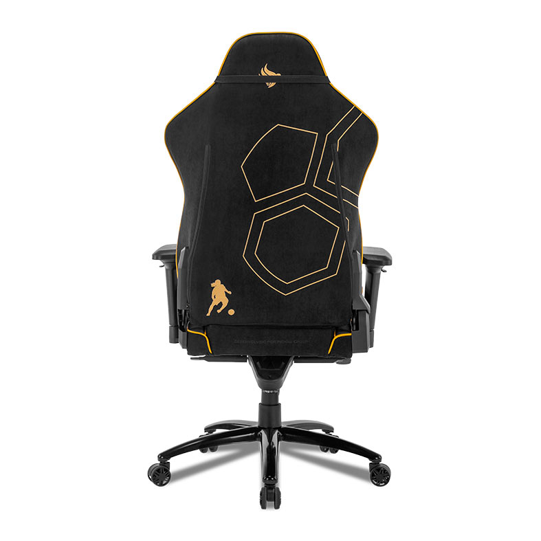 Cadeira Gamer Pichau Omega R10 Ronaldinho, Espuma Moldada, Braco 4D, Preto e Dourado, PG-OMGS-R10 - miniatura 11