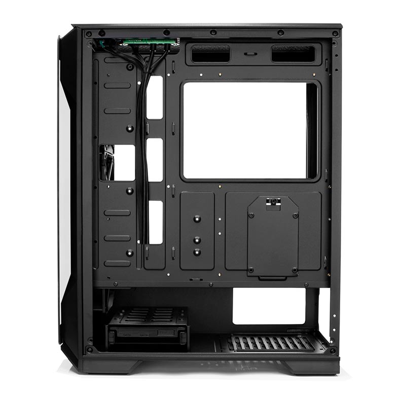 Gabinete Gamer Pichau Pouter 3 Lateral De Vidro Preto, PG-P03-BK - miniatura 12