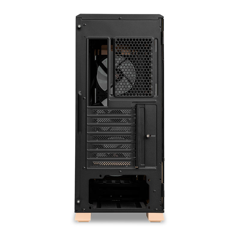Gabinete Gamer Pichau Pouter 3 Assasin's Creed Mirage, RGB, Mid-Tower, Lateral de Vidro, Com 3 Fans, Preto e Branco, PG-P03-MRG - miniatura 10