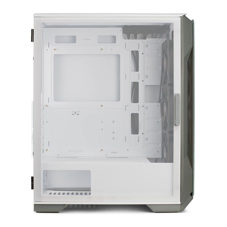 Gabinete Gamer Pichau Pouter 3 Lateral De Vidro Branco, PG-P03-WT - miniatura 9