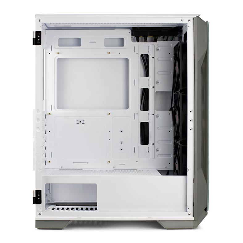 Gabinete Gamer Pichau Pouter 3 Lateral De Vidro Branco, PG-P03-WT - miniatura 8