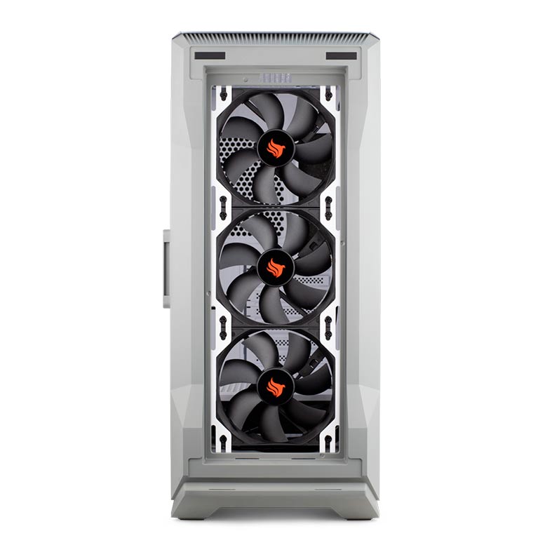 Gabinete Gamer Pichau Pouter 3 Lateral De Vidro Branco, PG-P03-WT - miniatura 7