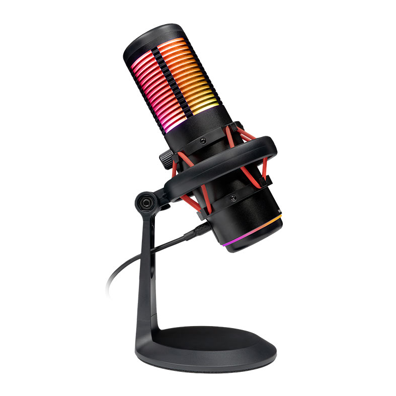 Microfone Pichau Polaris Pro, RGB, USB, Preto, PG-PLRP-RGB01 - miniatura 4