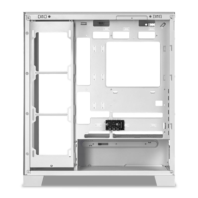 Gabinete Gamer Pichau Pouter 4, Lateral e Frontal De Vidro, Branco, PG-PO4-WH - miniatura 7