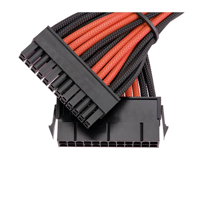 Kit Cabo Sleeved Pichau Gaming Laranja (8P + 2x6+2P + 24P), PG-SCK-LARANJA - miniatura 4