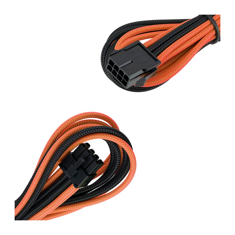 Kit Cabo Sleeved Pichau Gaming Laranja (8P + 2x6+2P + 24P), PG-SCK-LARANJA - miniatura 3