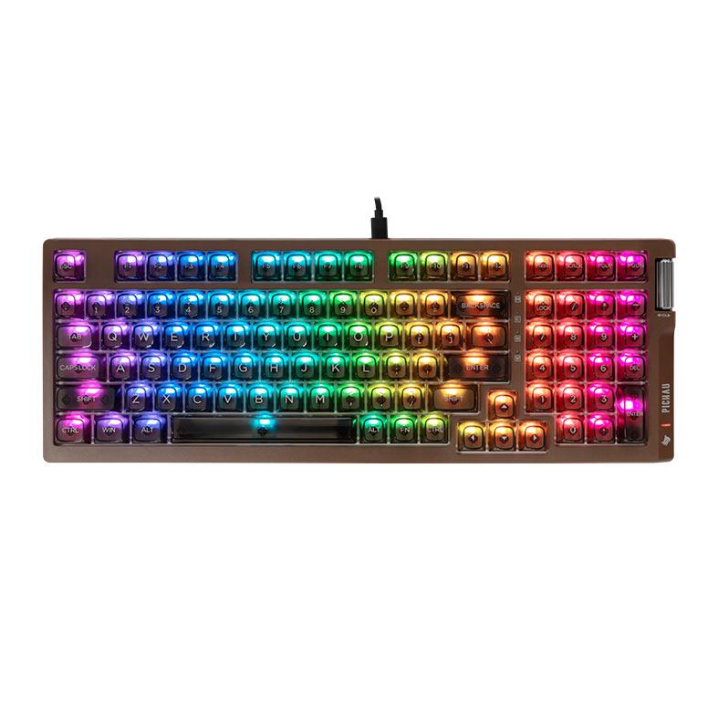 Teclado Mecanico Gamer Pichau Sonne, RGB, Switch Gateron Vermelho, Marrom, PG-SNM-RGB01 - miniatura 2