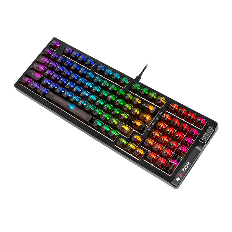 Teclado Mecanico Gamer Pichau Sonne, RGB, Switch Gateron Vermelho, Preto, PG-SNP-RGB01 - miniatura 4