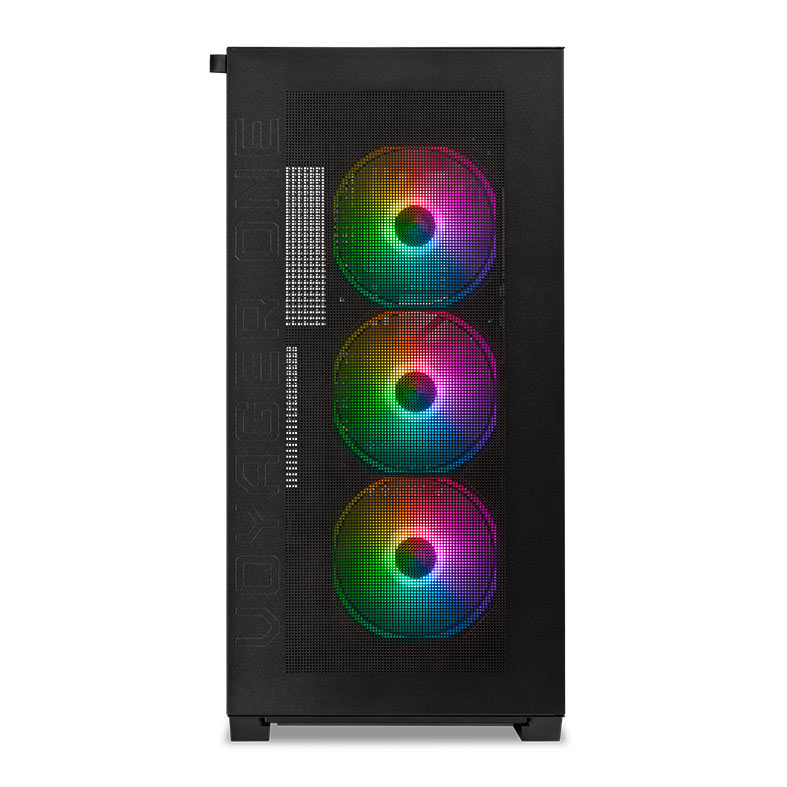 Gabinete Gamer Pichau Voyager One, ARGB, Full-Tower, Lateral de Vidro, Com 3 Fans e 2 frontais, Preto, PG-VY1-BK-3F - miniatura 5