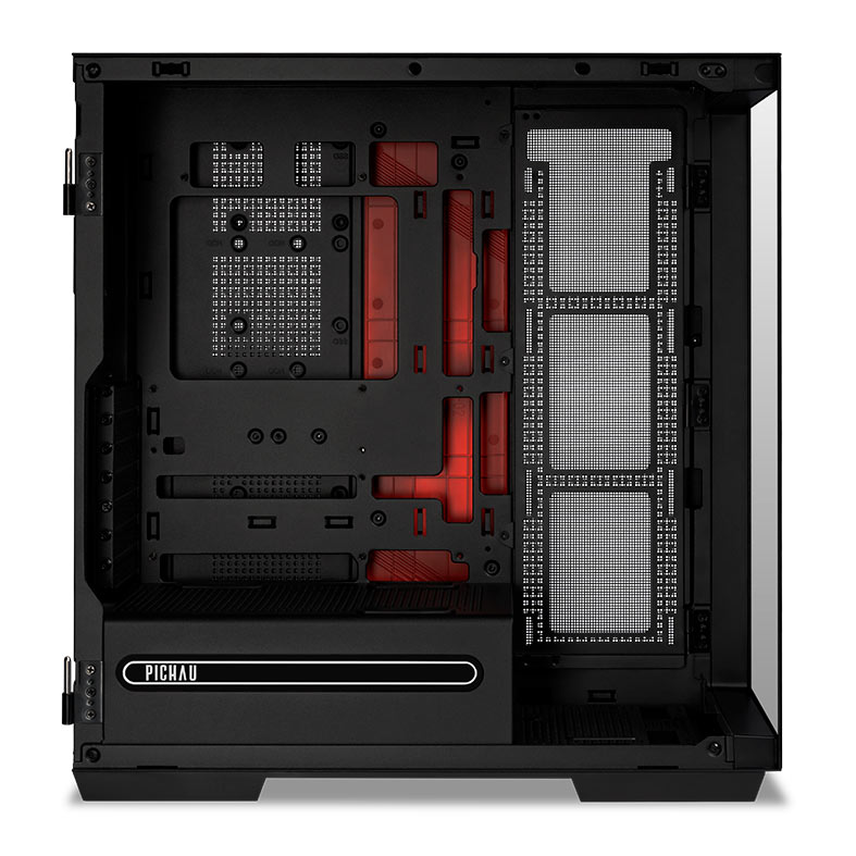 Gabinete Gamer Pichau Voyager One, Full-Tower, Lateral de Vidro, Com 1 frontal, Preto, PG-VY1-BK - miniatura 8