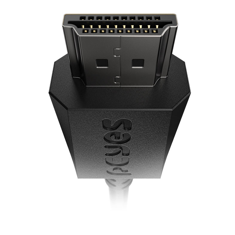 Cabo HDMI PCYes, Conector 90 Graus Horizontal, 2m, Preto, PH90H-2 - miniatura 6