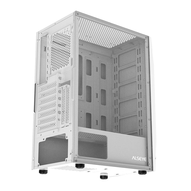 Gabinete Gamer Alseye Phantom 1.0, Mid-Tower, Lateral de Vidro, Branco, PHANTOM1.0-W - miniatura 7