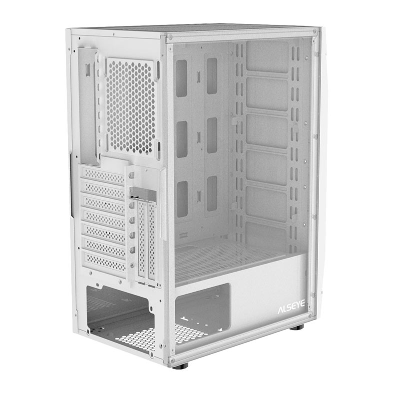 Gabinete Gamer Alseye Phantom 1.0, Mid-Tower, Lateral de Vidro, Branco, PHANTOM1.0-W - miniatura 9