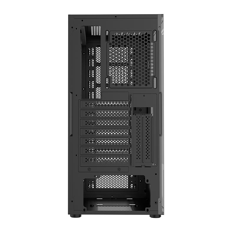 Gabinete Gamer Alseye Pinwheel Mesh, Mid-Tower, Lateral de Vidro, Preto, PINWHEEL-B - miniatura 11