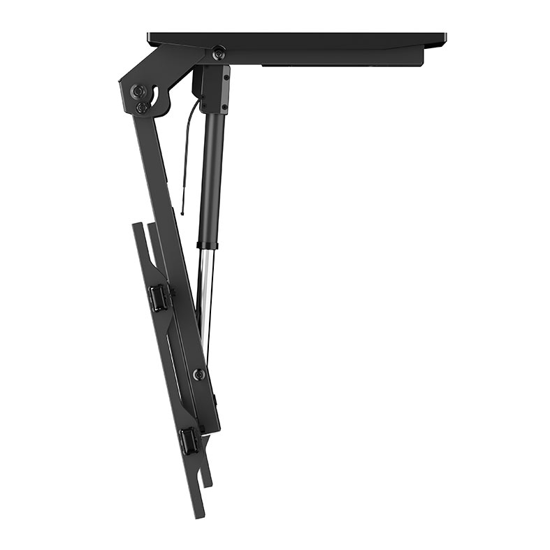 Suporte de Teto Reclinavel Para TV Brateck, Ate 75 Pol, Com Controle, Preto, PLB-M0746 - miniatura 4