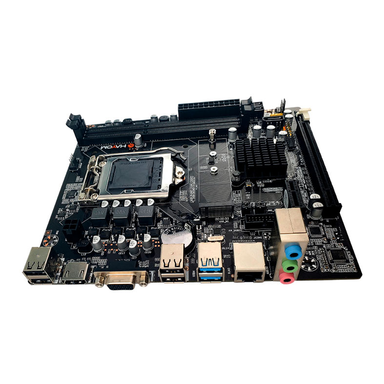 Placa Mae Hayom H81, DDR3, LGA1150, M-ATX, Chipset Intel H81, PLM2302 - miniatura 3