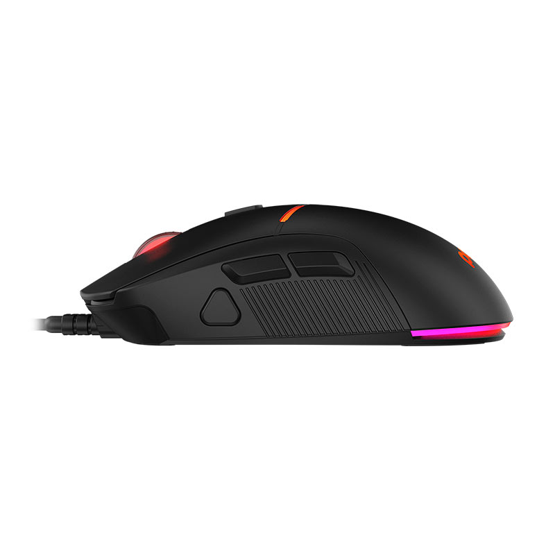 Mouse Gamer PCYes Argus, RGB, 12400DPI, 8 Botoes, Preto, PMGABV - miniatura 5