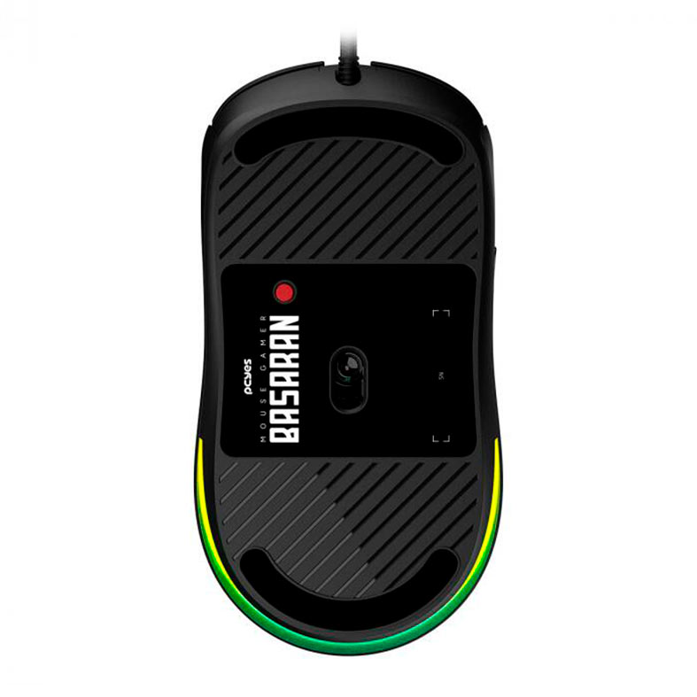 Mouse Gamer Pcyes Basaran Black Vulcan, RGB, 12400DPI, 6 Botoes, PMGBRBV - miniatura 9