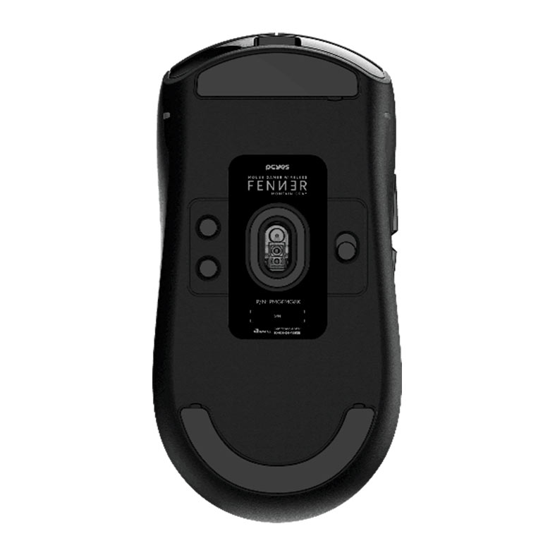 Mouse Gamer PCYes Fenner Montain Gray, 26000DPI, 5 Botoes, Wireless, Preto, PMGFMG8K - miniatura 8