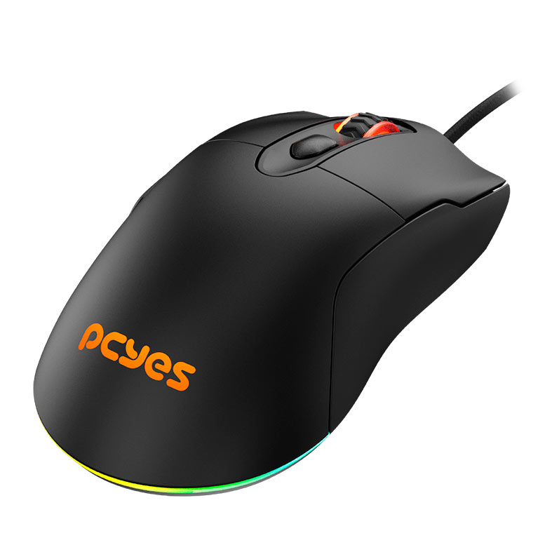 Mouse Gamer PCYes Malus, RGB, 12400DPI, 6 Botoes, Black Vulcan, PMGMBV - miniatura 3