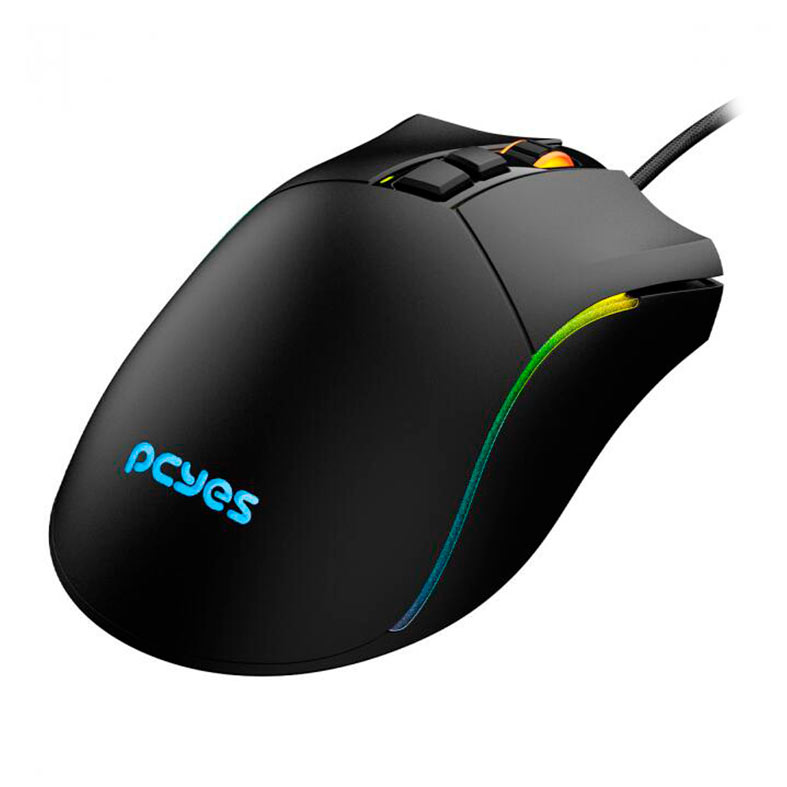 Mouse Gamer Pcyes Valus, RGB, 12400DPI, 7 Botoes, Preto, PMGVLBV - miniatura 3