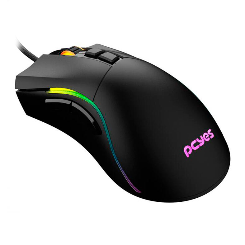 Mouse Gamer Pcyes Valus, RGB, 12400DPI, 7 Botoes, Preto, PMGVLBV - miniatura 4