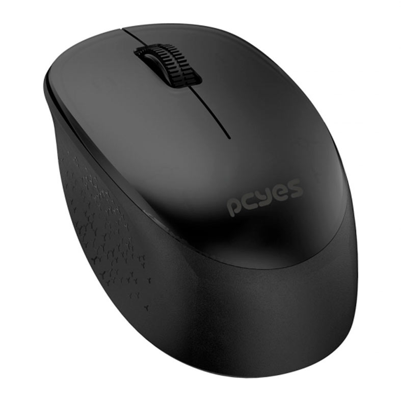 Mouse Pcyes Mover, Wireless, 1600DPI, Preto, PMMWSCB - miniatura 3