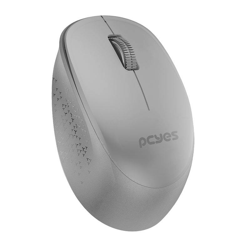 Mouse PCYes Mover Gray, 1600DPI, 3 Botoes, Wireless, PMMWSCGY - miniatura 3