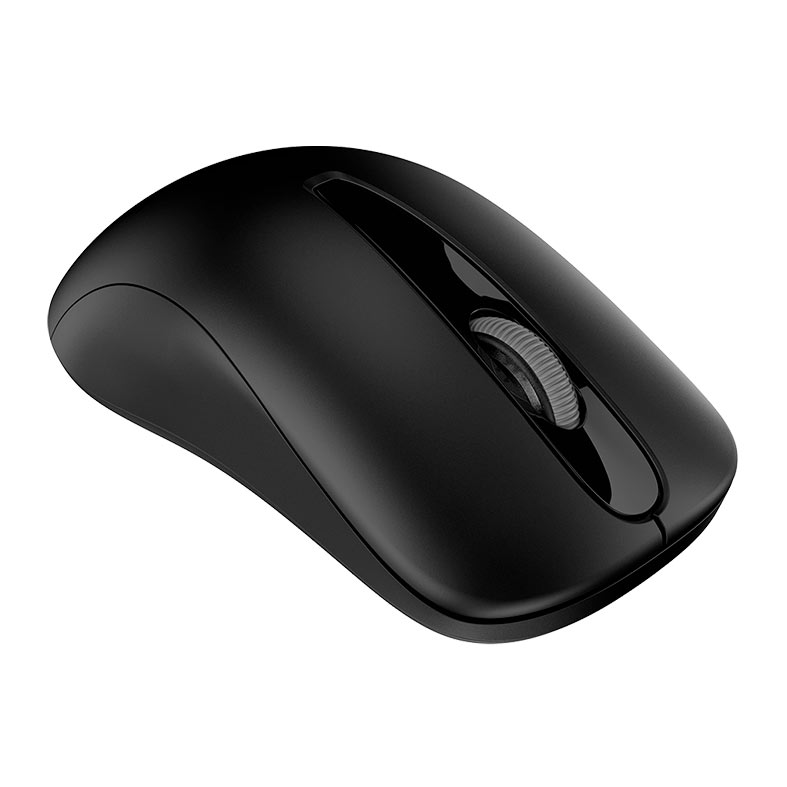 Mouse PCYes Comfort, 1200DPI, 3 Botoes, Wireless, Preto, PMOC12W - miniatura 5