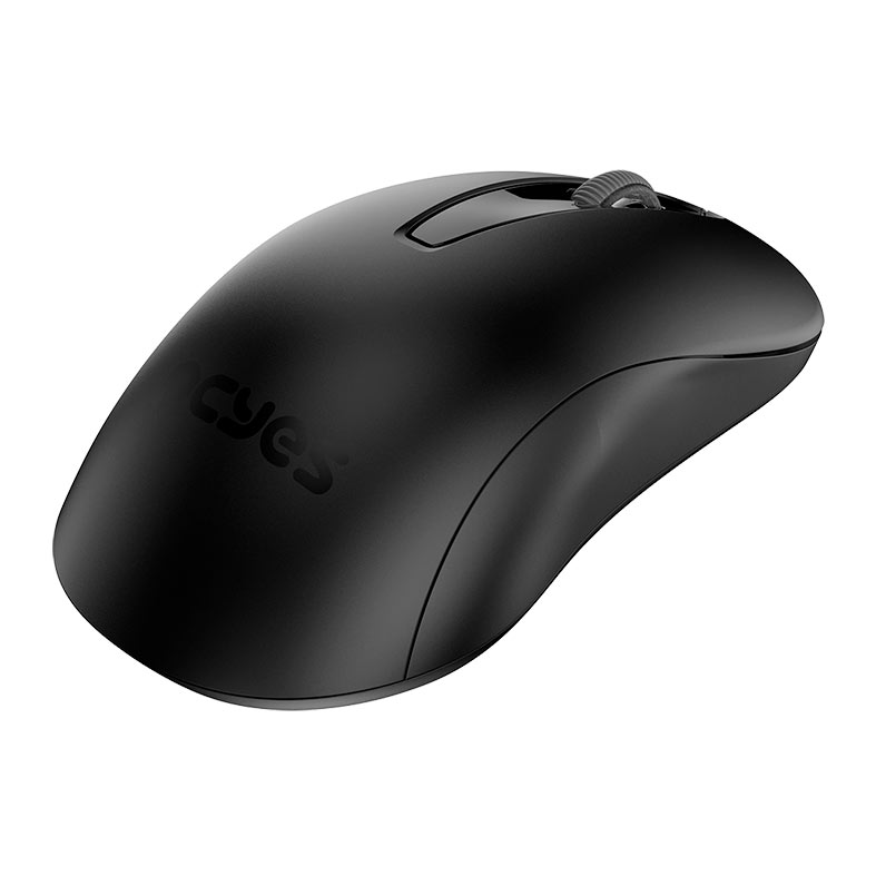 Mouse PCYes Comfort, 1200DPI, 3 Botoes, Wireless, Preto, PMOC12W - miniatura 3