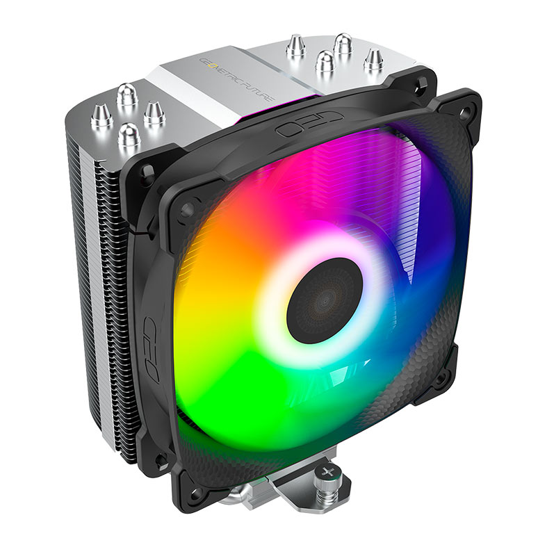 Cooler Para Processador Geometric Future Prawn, RGB, 120mm, Preto, PRAWN - miniatura 5