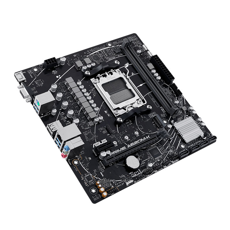 Placa Mae Asus PRIME A620M-K, DDR5, Socket AMD AM5, M-ATX, Chipset AMD A620, PRIME-A620M-K - miniatura 5