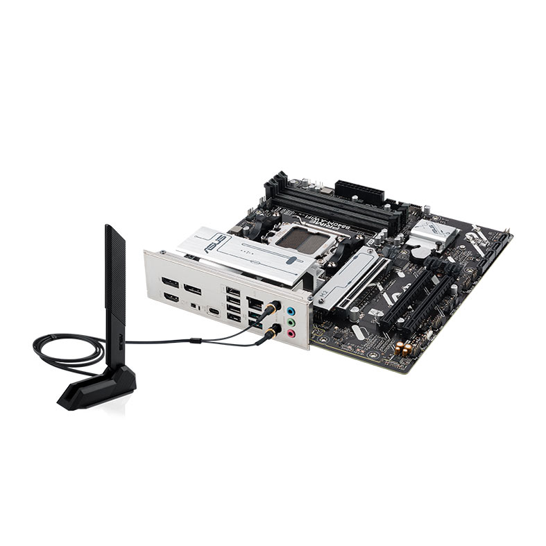 Placa Mae Asus Prime B840M-A WiFi, DDR5, Socket AMD AM5, M-ATX, Chipset AMD B840, PRIME-B840M-A-WIFI - miniatura 7