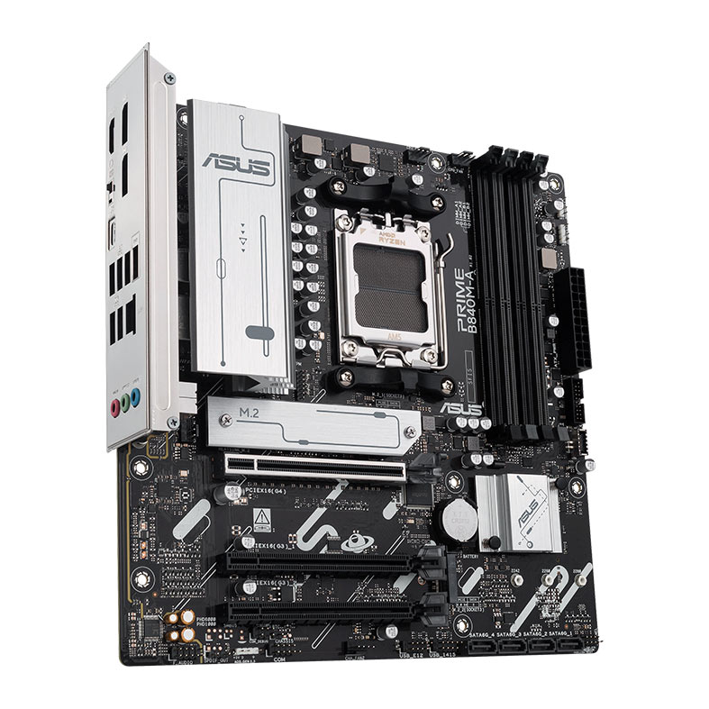 Placa Mae Asus Prime B840M-A, DDR5, Socket AMD AM5, M-ATX, Chipset AMD B840, PRIME-B840M-A - miniatura 5