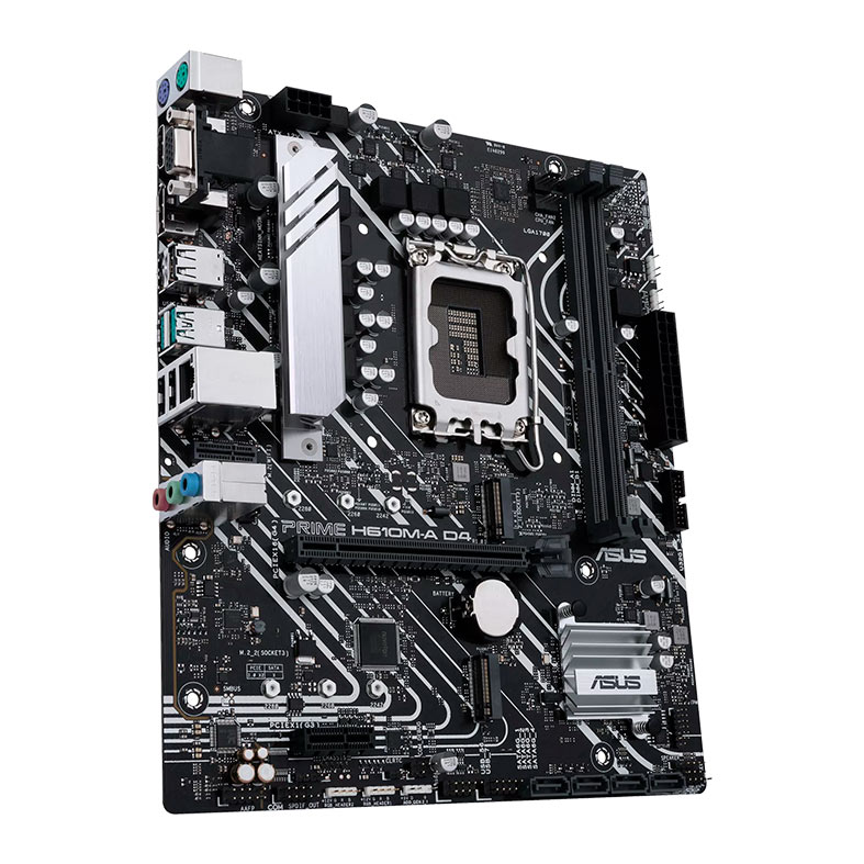 Placa Mae Asus PRIME H610M-A D4, DDR4, LGA 1700, M-ATX, Chipset Intel H610, PRIME-H610M-A-D4 - miniatura 4