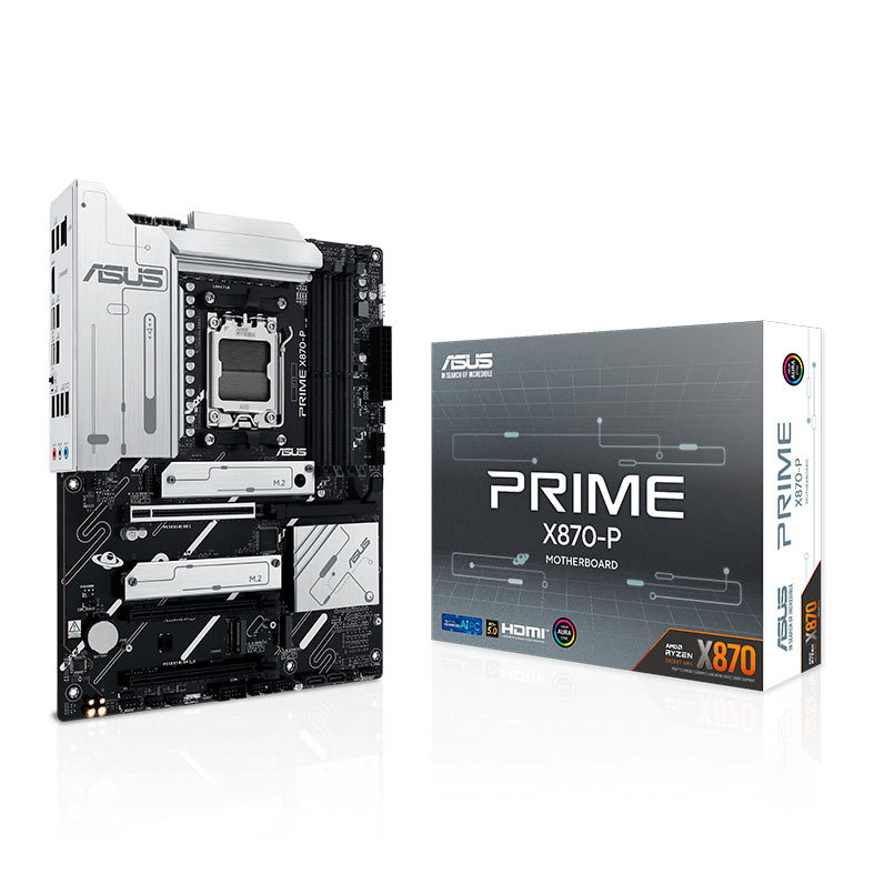 Placa Mae Asus Prime X870-P, DDR5, Socket AMD AM5, ATX, Chipset AMD X870, PRIME-X870-P - miniatura 3