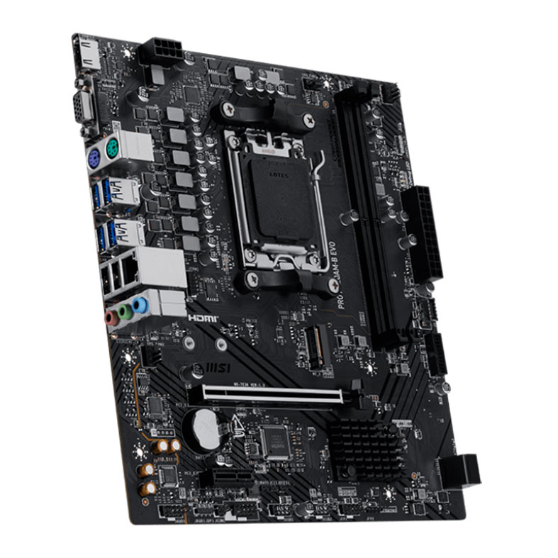 Placa Mae MSI Pro A620AM-B Evo, DDR5, Socket AMD AM5, M-ATX, Chipset AMD A620A, PRO-A620AM-B-EVO - miniatura 4