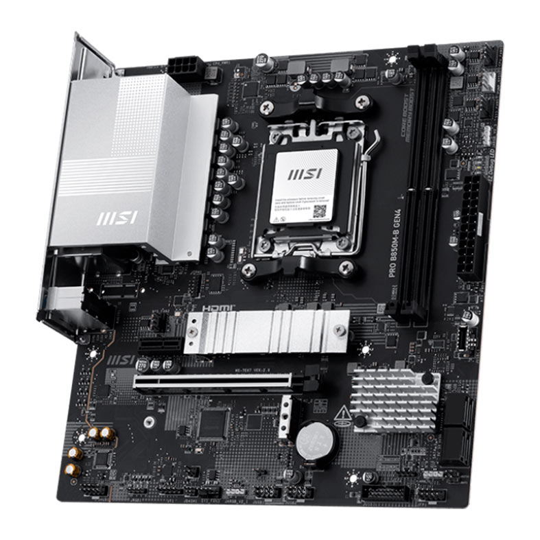 Placa Mae MSI Pro B850M-B Gen4, DDR5, Socket AMD AM5, M-ATX, Chipset AMD B850, PRO-B850M-B-GEN4 - miniatura 5