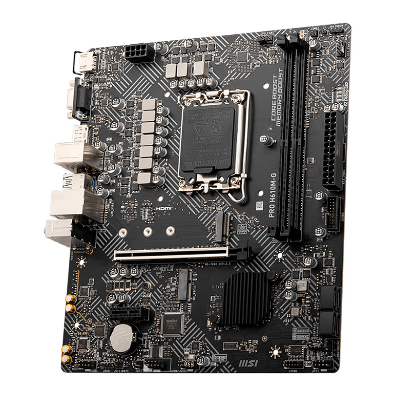 Placa Mae MSI PRO H610M-G, DDR5, Socket LGA 1700, M-ATX, Chipset Intel H610, PRO-H610M-G-DDR5 - miniatura 5
