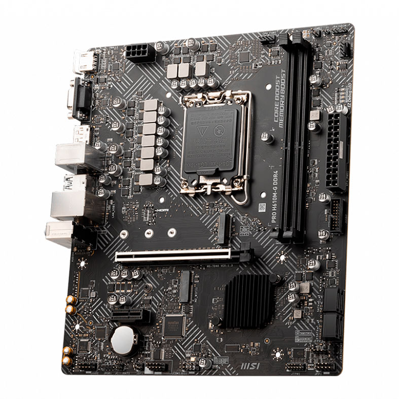 Placa Mae MSI PRO H610M-G, DDR4, Socket LGA 1700, M-ATX, Chipset Intel H610, PRO-H610M-G - miniatura 5