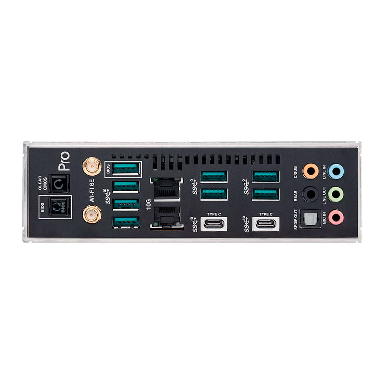 Placa Mae Asus Pro WS WRX80E-SAGE SE WIFI II, DDR4, Socket AMD sWRX8, E-ATX, Chipset AMD WRX80, PRO-WS-WRX80E-SAGE-SE-WIFI-II - miniatura 7