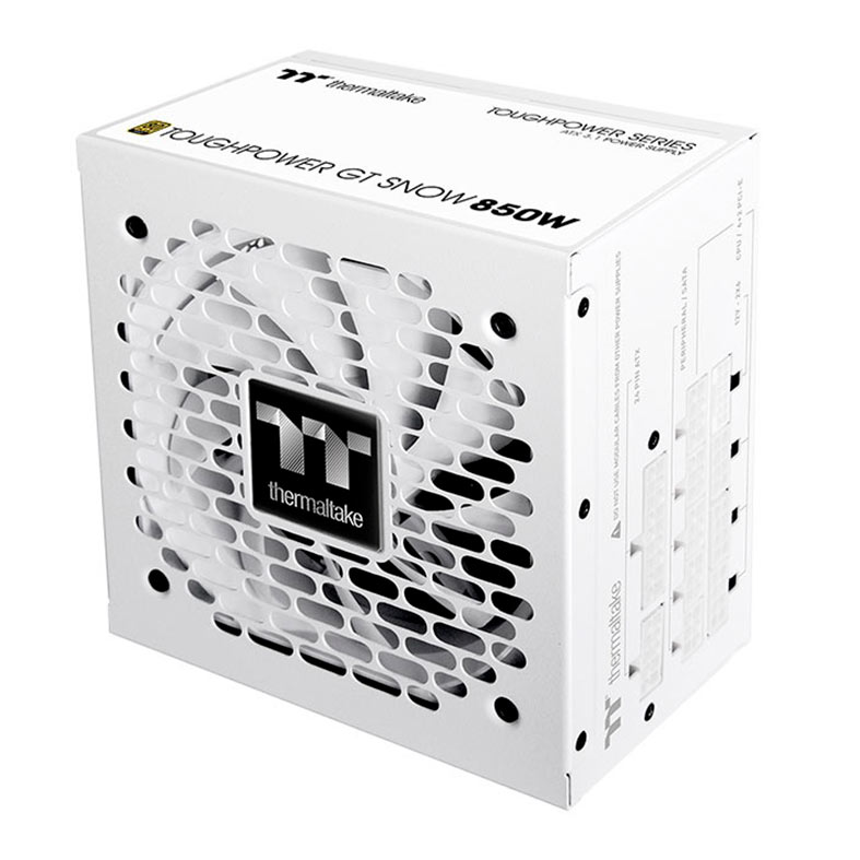 Fonte Thermaltake Toughpower GT Snow, 850W, ATX 3.1, Full-Modular, 80 Plus Gold, PS-TPT-0850FNFAGB-W - miniatura 4