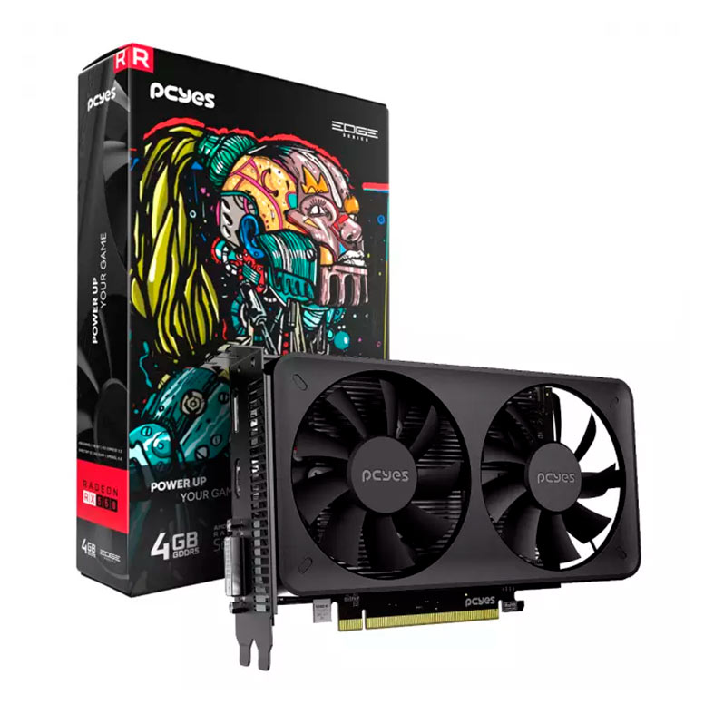 Placa de Video Pcyes Radeon RX 550, 4GB, GDDR5, 128-bit, PVEX5504GBDFBR - miniatura 3