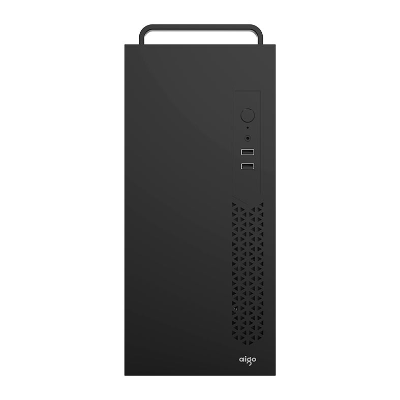 Gabinete Office Aigo Q16, Mini-Tower, Preto, Q16-BK - miniatura 3