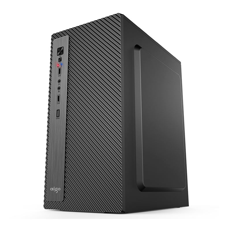 Gabinete Office Aigo Q2507, Mini-Tower, Preto, Q2507 - miniatura 5