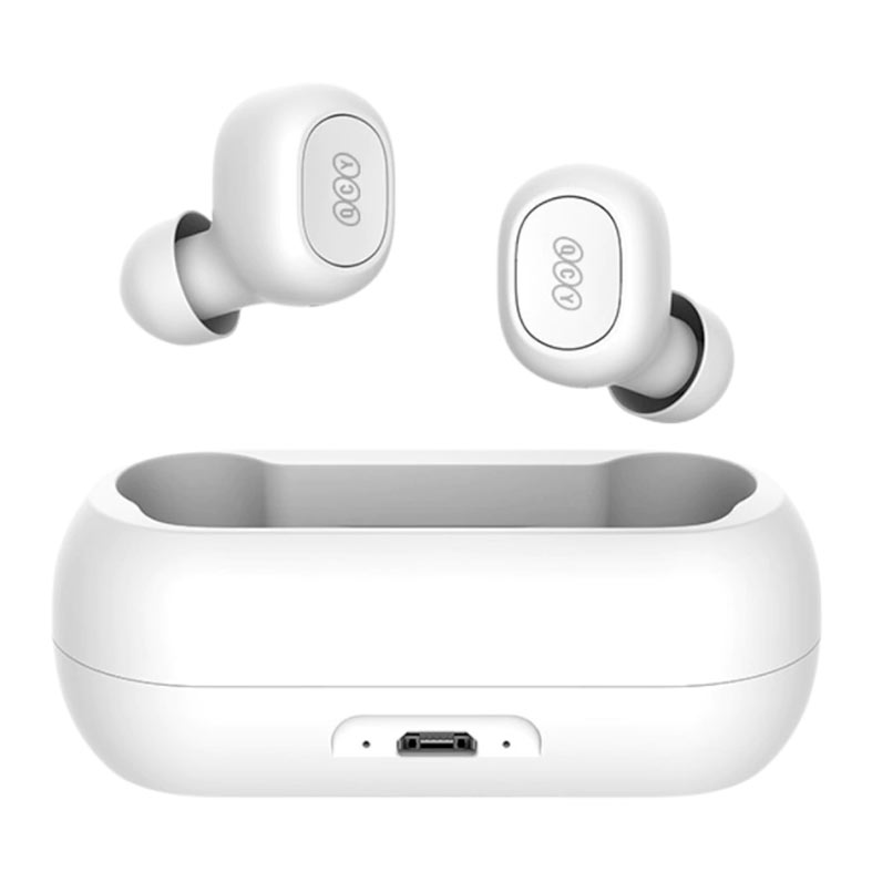 Fone de Ouvido QCY T1C, Intra-auricular, Bluetooth, Branco, QCY-T1C-WH - imagem 1