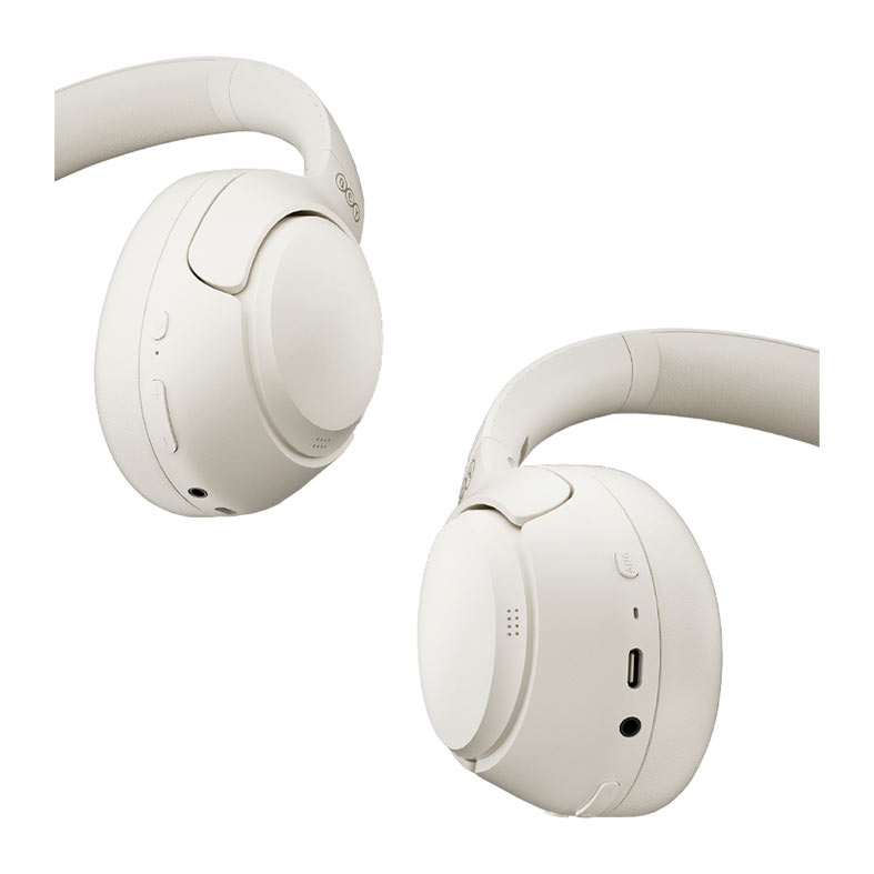 Headphone QCY H3, Drivers 40mm, Bluetooth, Branco, QCYH3-02 - miniatura 4