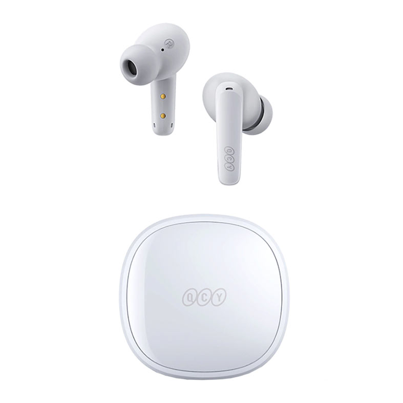 Fone de Ouvido QCY T13x, Bluetooth, Branco, QCYT13X-02 - imagem 1