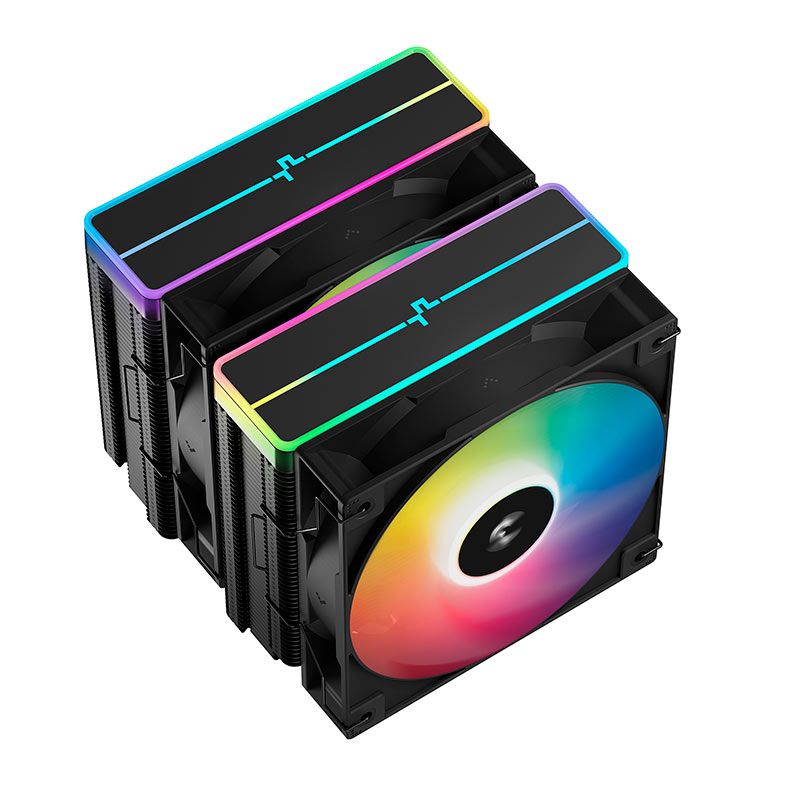 Cooler Para Processador DeepCool AG620 V2, ARGB, 120mm, Preto, R-AG620-BKAMMN-GJD - miniatura 3